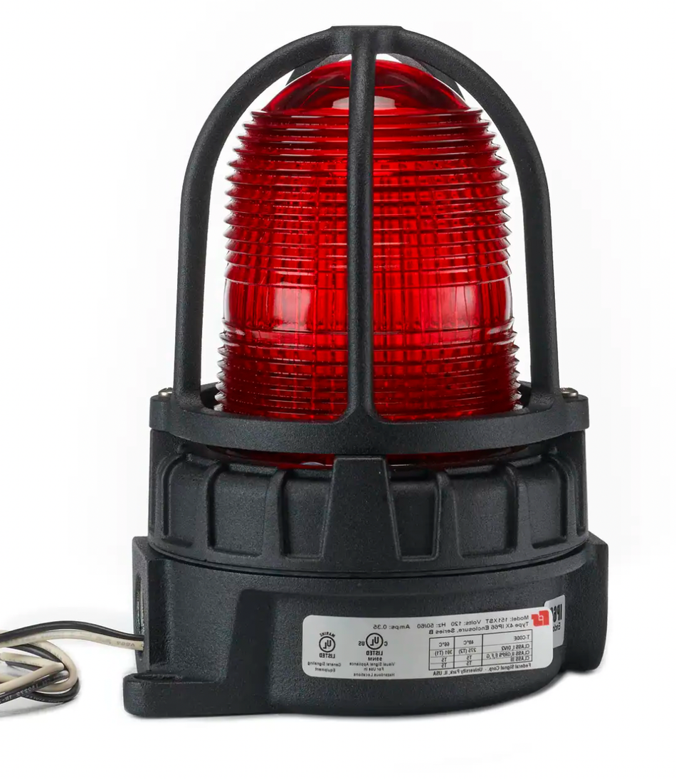 FEDERAL SIGNAL WARNLEUCHTE 151XST-S120R ROT